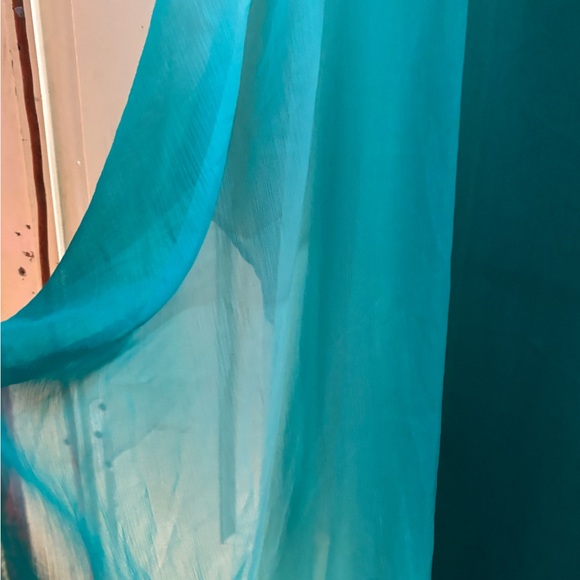 Catherines Teal Women's Top - Picture 3 of 6